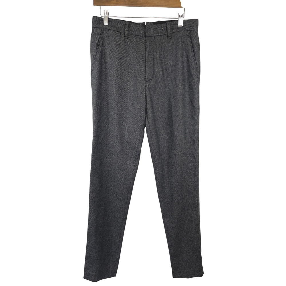 Rag & Bone Mens Wool Blend Trousers Dress Pants 29 Charcoal Grey Slim USA